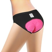 Wosawe Women Cycling Underwear 3D Padded Bike Shorts Briefs